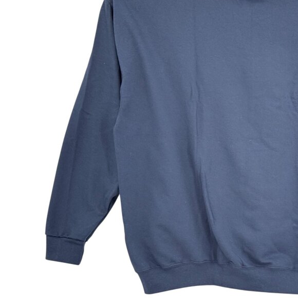Athletic Works Men's Fleece Blue Sweatshirt 2XL (50-52) Moisture Wicking NWT - Picture 6 of 10